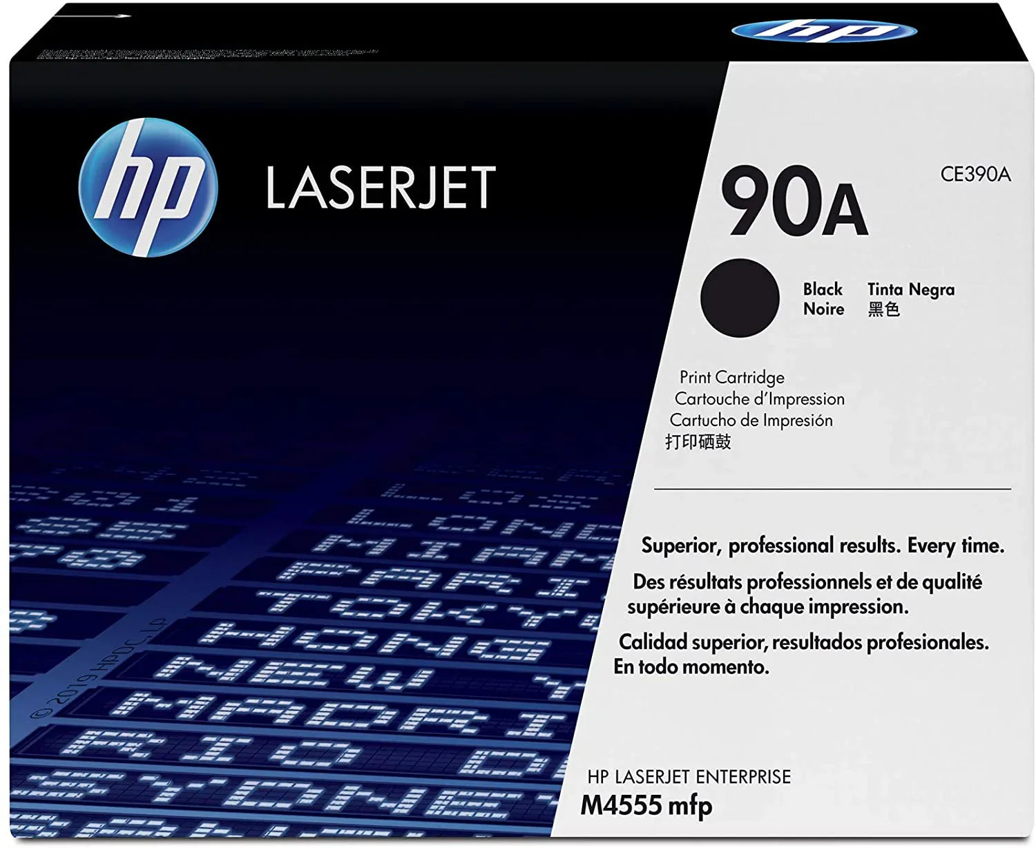 Hp 90a Laserjet Toner Cartridge - Ce390a, Black - eBuy UAE